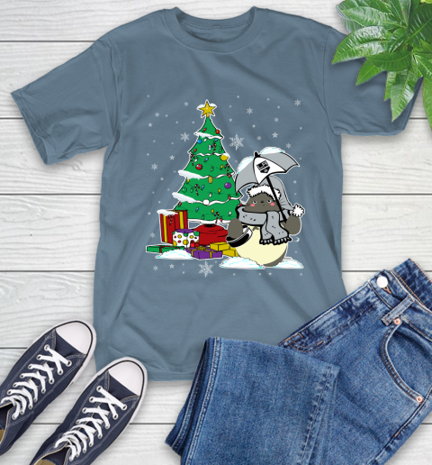 Los Angeles Kings NHL Hockey Cute Tonari No Totoro Christmas Sports T-Shirt 8