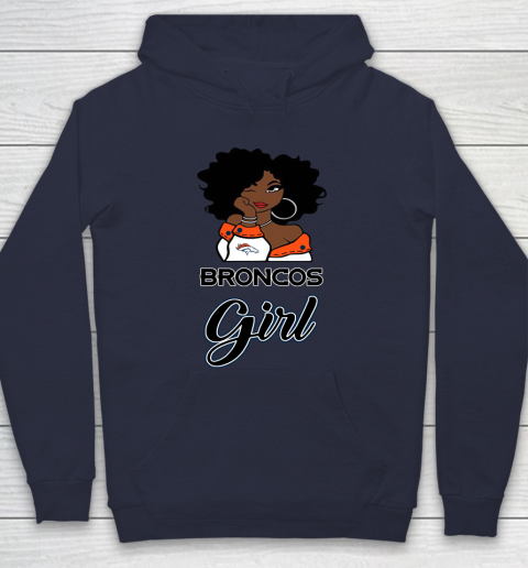 Denver Broncos Girl NFL Hoodie 4