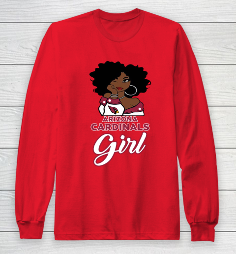 Arizona Cardinals Girl NFL Long Sleeve T-Shirt 10