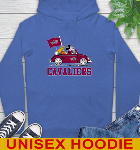NBA Basketball Cleveland Cavaliers Pluto Mickey Driving Disney Shirt Hoodie 9