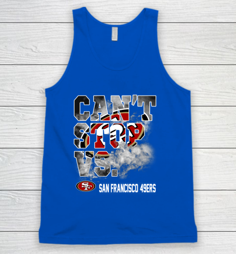 NFL San Francisco 49ers Can't Stop Vs Tank Top 4
