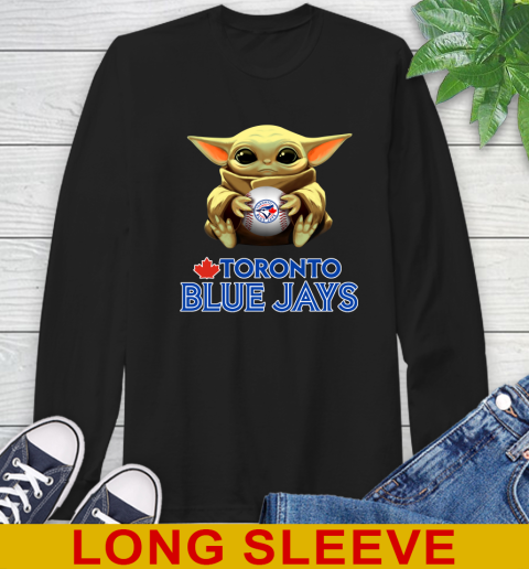 MLB Baseball Toronto Blue Jays Star Wars Baby Yoda Shirt 59