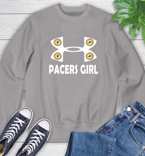 NBA Indiana Pacers Girl Under Armour Basketball Sports Sweatshirt 5