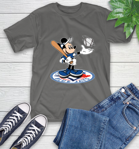 MLB Baseball Toronto Blue Jays Cheerful Mickey Disney Shirt T-Shirt 10