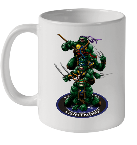 NHL Hockey Tampa Bay Lightning Teenage Mutant Ninja Turtles Shirt Ceramic Mug 11oz