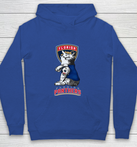 NHL My Cat Loves Florida Panthers Hockey Youth Hoodie 6