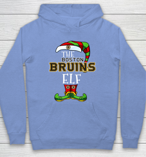 Boston Bruins Christmas ELF Funny NHL Hoodie 8