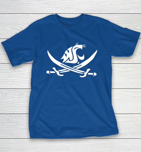 WSU Pirate Shirt Mike Leach WSU Pirate Sword Youth T-Shirt 6