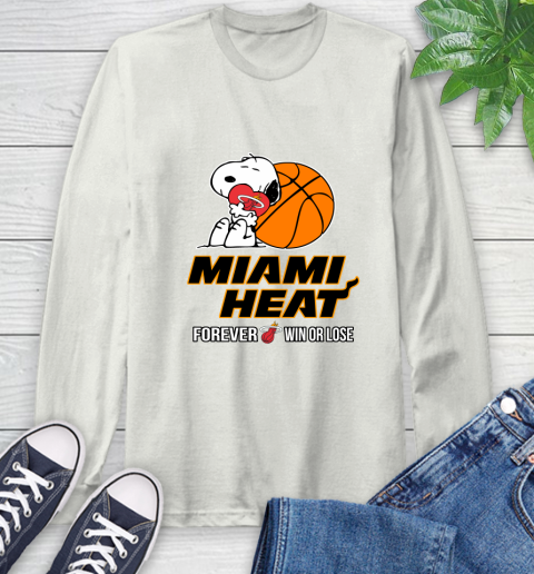 NBA The Peanuts Movie Snoopy Forever Win Or Lose Basketball Miami Heat 69