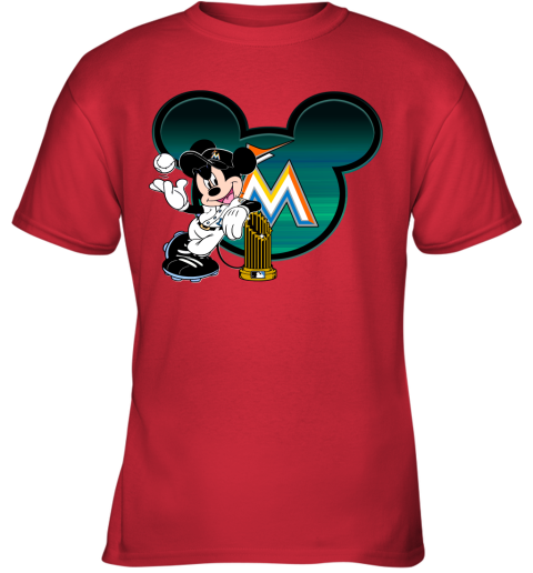 MLB Miami Marlins The Commissioner's Trophy Mickey Mouse Disney