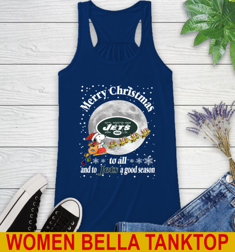 New York Jets Merry Christmas To All And To Jets A Good Season NFL Football Sports Racerback Tank 7