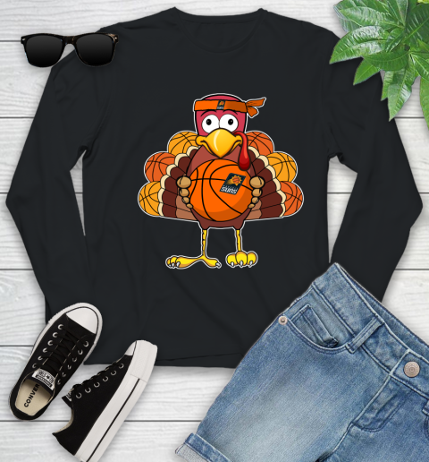 Phoenix Suns Turkey thanksgiving day Youth Long Sleeve 2
