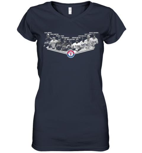 texas rangers v neck shirt