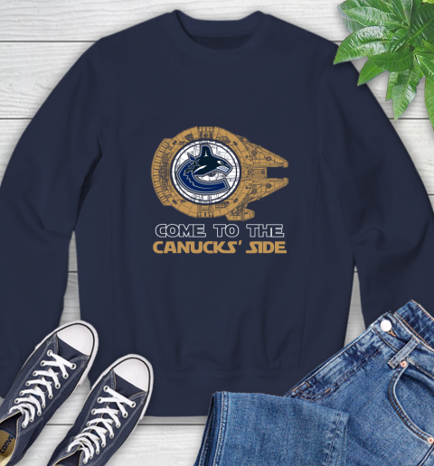 NHL Come To The Vancouver Canucks Wars Hockey Sports Sweatshirt 2