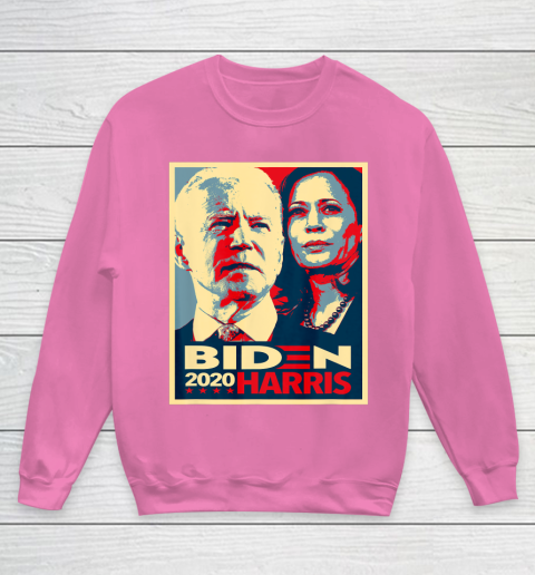 Joe Biden Kamala Harris Hope  Biden Harris 2020 Youth Sweatshirt 7
