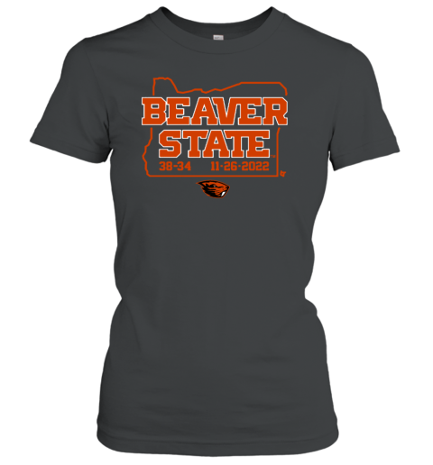 Men's Oregon State Football Beaver State Women's T-Shirt