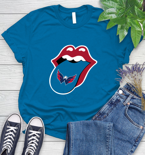 Washington Capitals NHL Hockey Lips I Root For My Team Adoring Fan 97