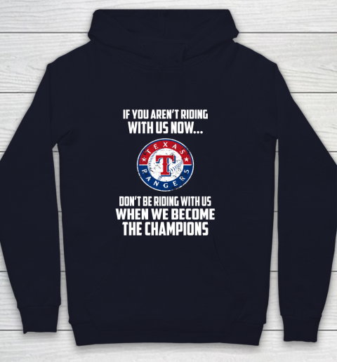 MLB Texas Rangers Baseball We Become The Champions Youth Hoodie 2