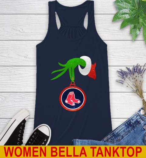Boston Red Sox Grinch Merry Christmas MLB Baseball Racerback Tank 11