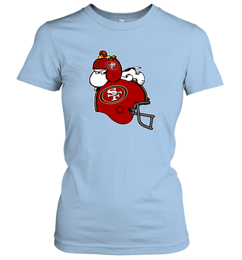 Super Bowl San Francisco 49ers T-shirt Snoopy The Peanuts San