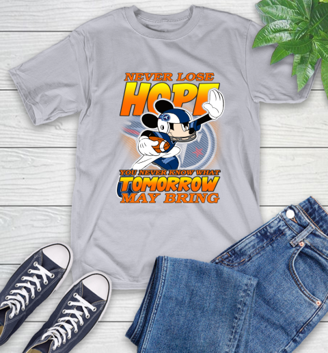 Tennessee Titans NFL Football Mickey Disney Never Lose Hope T-Shirt 6