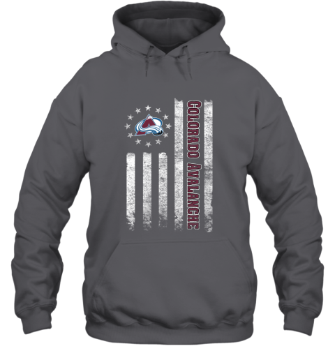 NHL American Flag Hockey Sports Colorado Avalanche Hoodie 3
