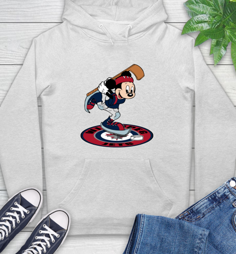 NHL Hockey Winnipeg Jets Cheerful Mickey Disney Shirt Hoodie 2