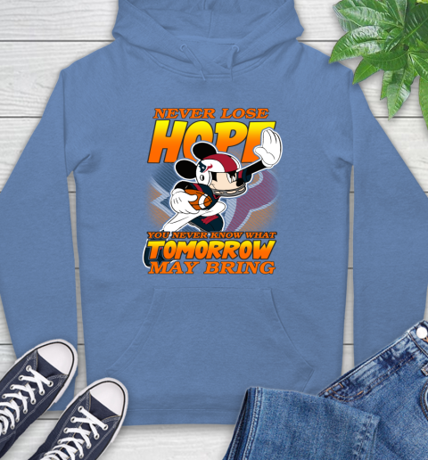 Houston Texans NFL Football Mickey Disney Never Lose Hope Hoodie 11