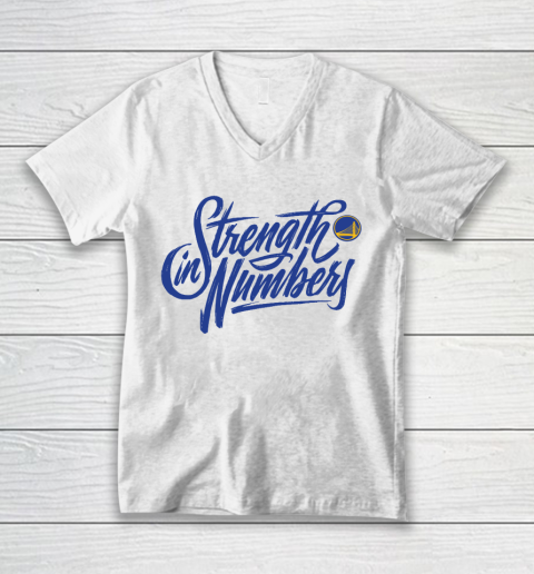 Strength in Numbers Warriors V-Neck T-Shirt