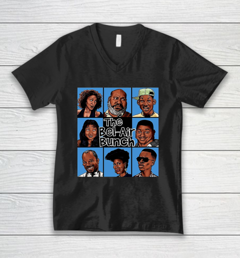 The Bel Air Bunch Fresh Prince Of Bel Air V-Neck T-Shirt