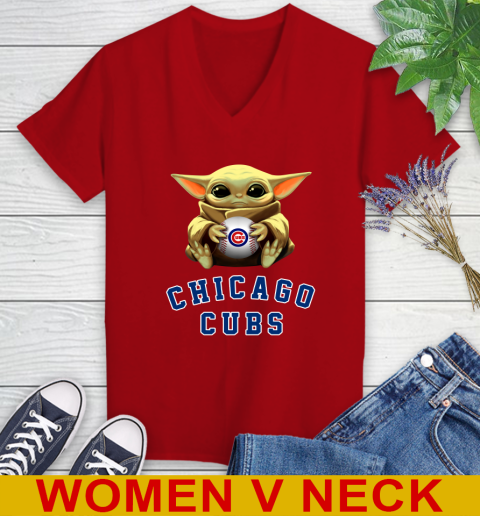 MLB Baseball Chicago Cubs Star Wars Baby Yoda Shirt 88