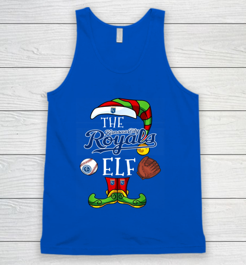 Kansas City Royals Christmas ELF Funny MLB Tank Top 4