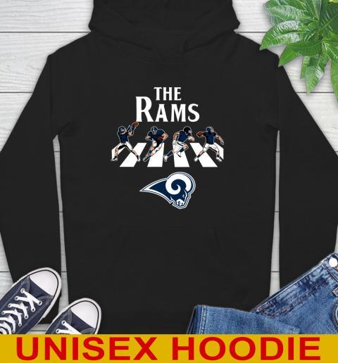 NFL Football Los Angeles Rams The Beatles Rock Band Shirt Hoodie