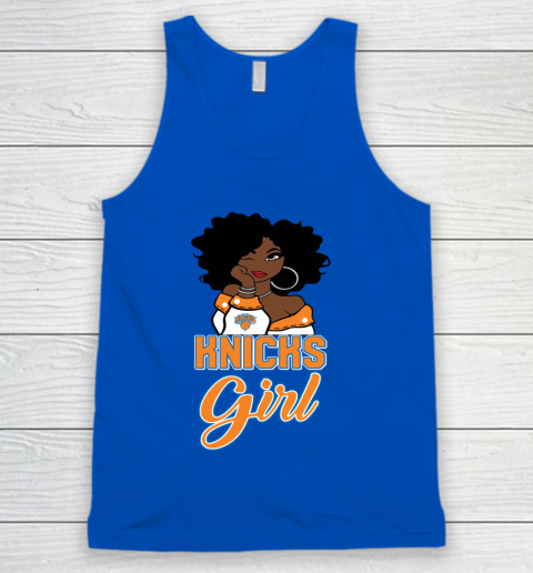 New York Knicks Girl NBA Tank Top 5