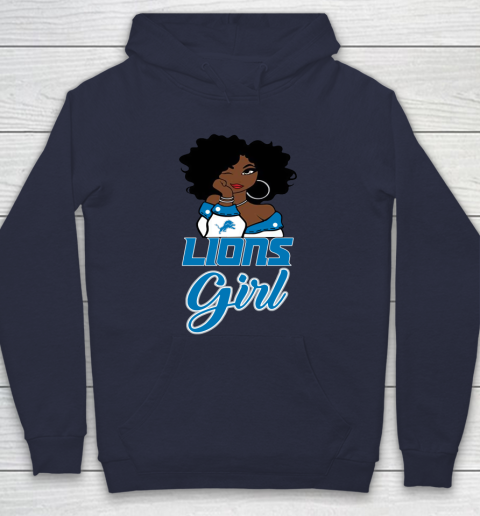 Detroit Lions Girl NFL Hoodie 4
