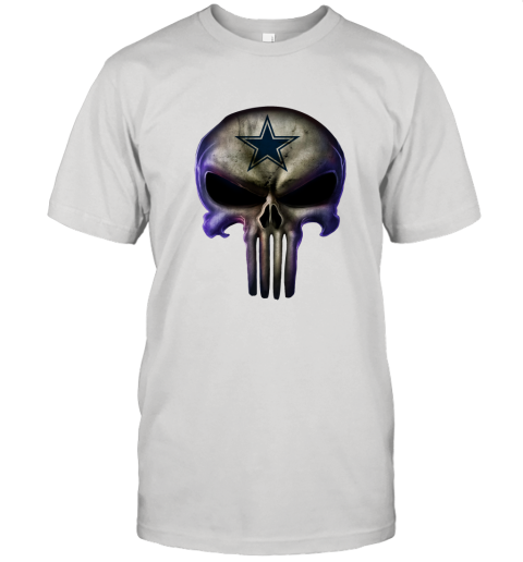 Dallas Cowboys The Punisher Mashup Football Unisex Jersey Tee
