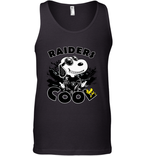 Oakland Raiders Snoopy Joe Cool We're Awesome Tank Top