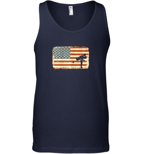 z1d2 vintage baseball pitcher shirt american flag unisex tank 17 front navy