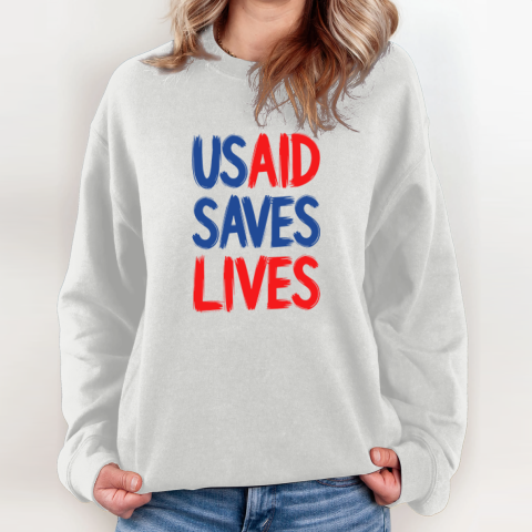 zrxm usaid saves lives sweatshirt 35 front sport grey