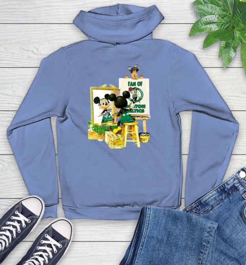 NBA Basketball Boston Celtics Mickey Drawing Shirt 133