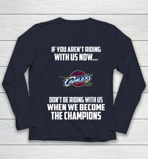 NBA Cleveland Cavaliers Basketball We Become The Champions Youth Long Sleeve 2