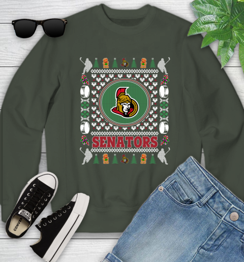 Ottawa Senators Merry Christmas NHL Hockey Loyal Fan Ugly Shirt 123