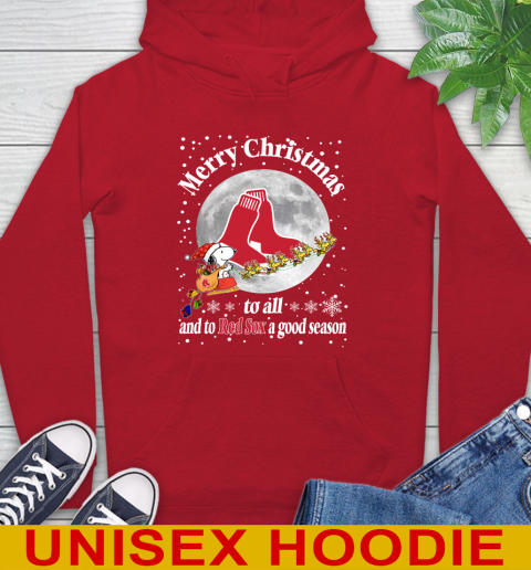 Boston Red Sox Merry Christmas To All And To Red Sox A Good Season MLB Baseball Sports Hoodie 10