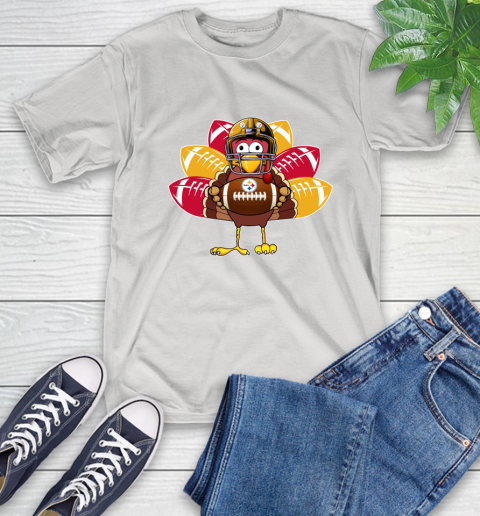 Pittsburgh Steelers Turkey Thanksgiving Day T-Shirt