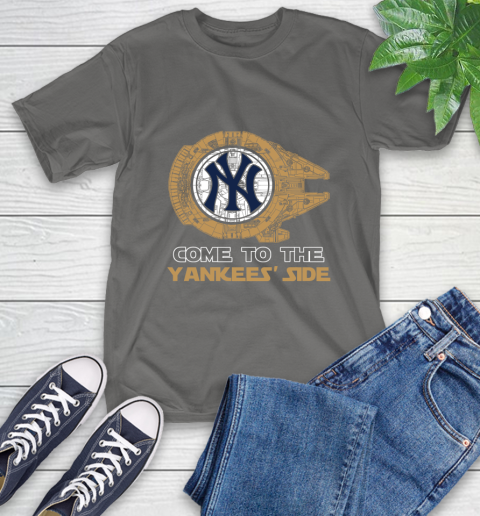 MLB Come To The New York Yankees Sox Side Star Wars Baseball Sports T-Shirt 10