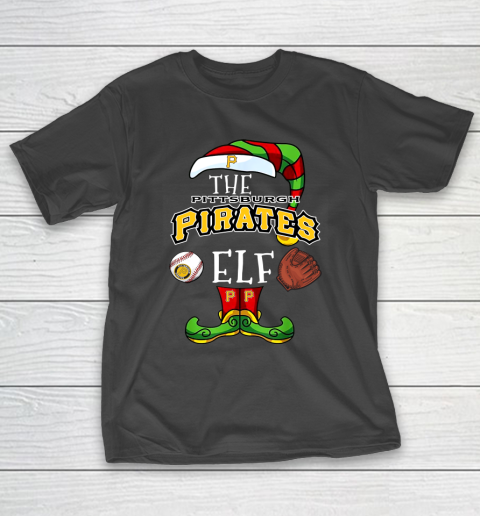 Pittsburgh Pirates Christmas ELF Funny MLB T-Shirt