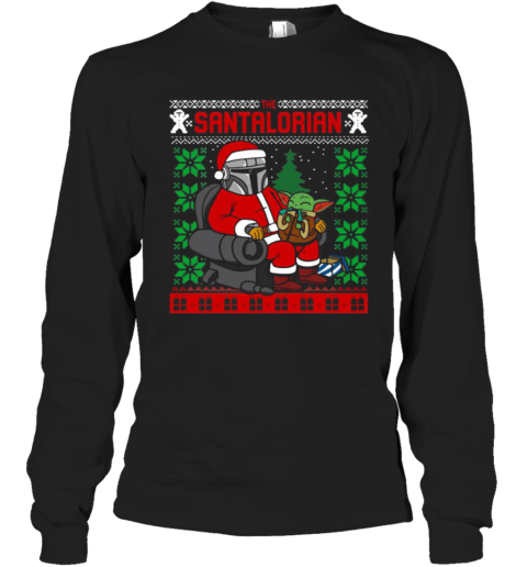 Santalorian Ugly Christmas Sweater Long Sleeve T-Shirt