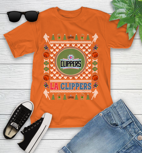 LA Clippers Merry Christmas NBA Basketball Loyal Fan Ugly Shirt 108