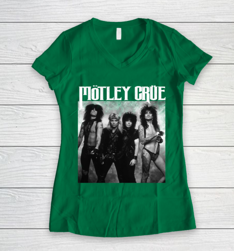 Motley Crue Perfect Crue Women's V-Neck T-Shirt 3