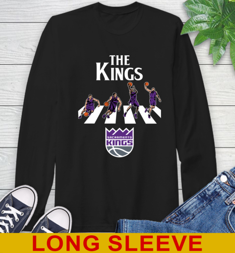 NBA Basketball Sacramento Kings The Beatles Rock Band Shirt Long Sleeve T-Shirt
